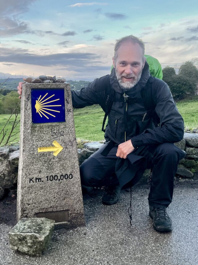 Marche et hypnose sur Compostelle