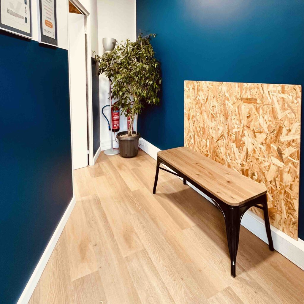 Salle d'attente cabinet d'hypnose à Montrouge